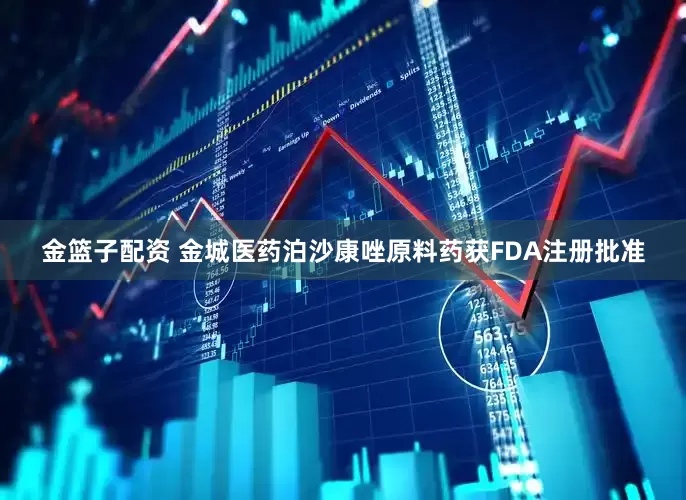 金篮子配资 金城医药泊沙康唑原料药获FDA注册批准
