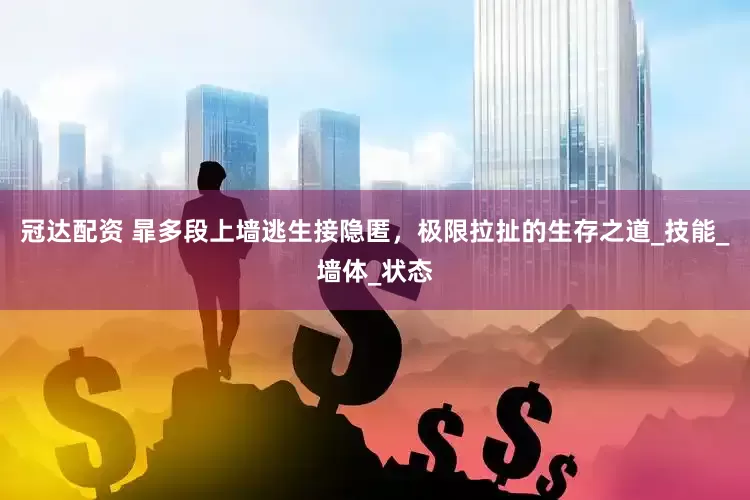 冠达配资 暃多段上墙逃生接隐匿，极限拉扯的生存之道_技能_墙体_状态
