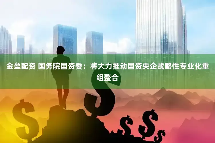 金垒配资 国务院国资委：将大力推动国资央企战略性专业化重组整合